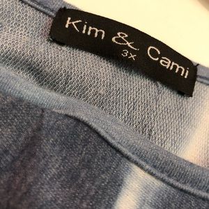 3X Kim & Cami Shibori style top